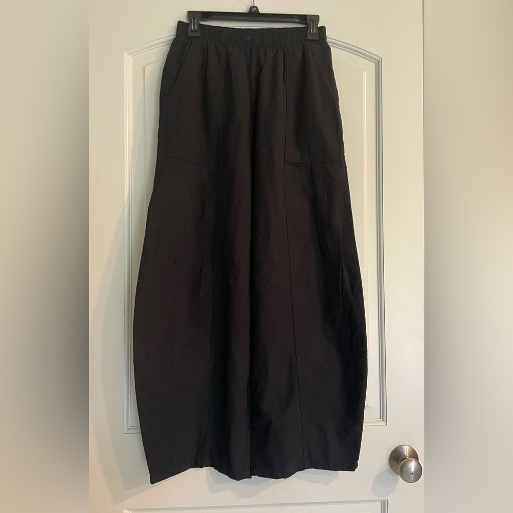 IXIMO Linen Lantern Black Women's Pants